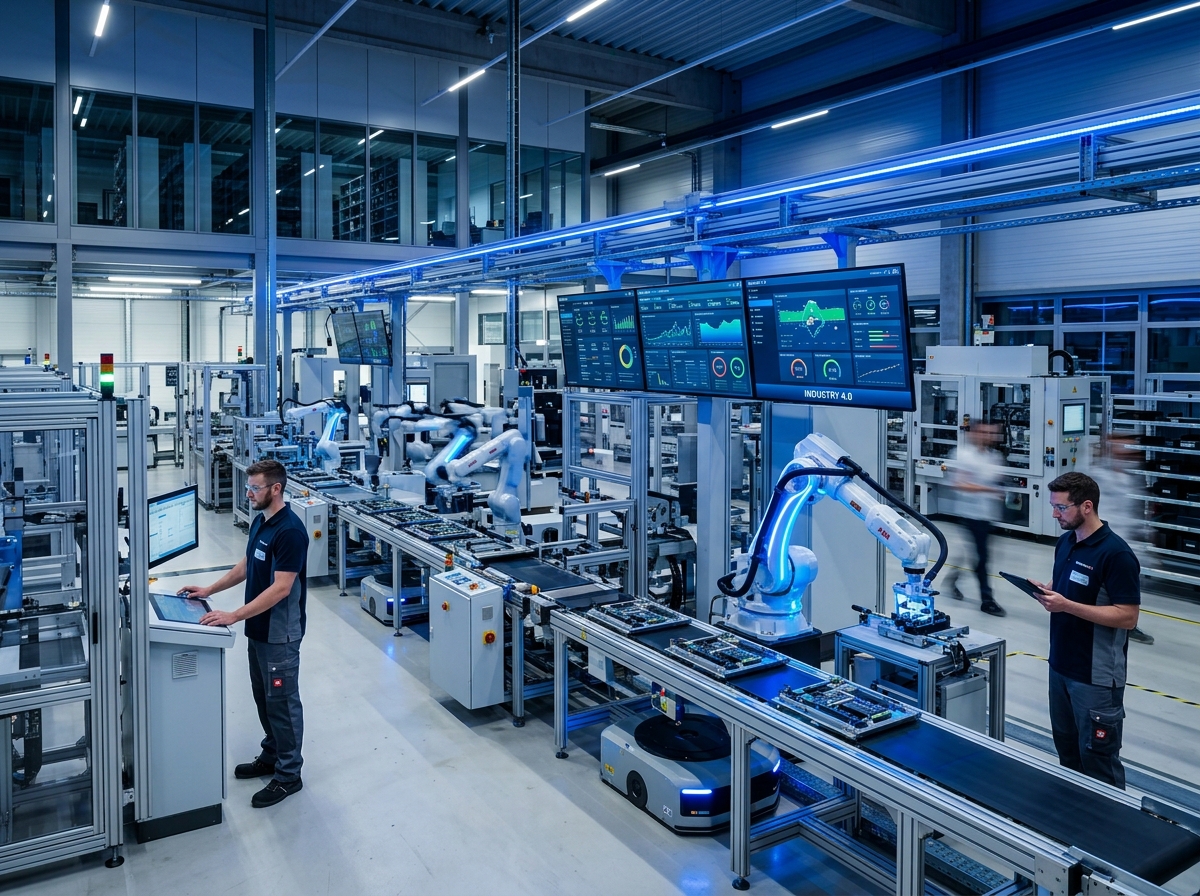 Manufacturing Industry - Smart Factory IoT and Automation